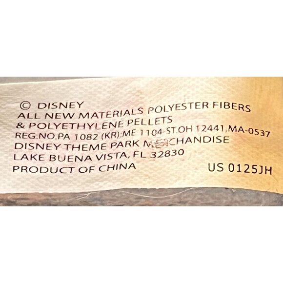 Disney Tote a Tail Pinocchio Figaro Kitty Cat Plush Stuffed Animal 7" Brown Tan - Picture 9 of 10